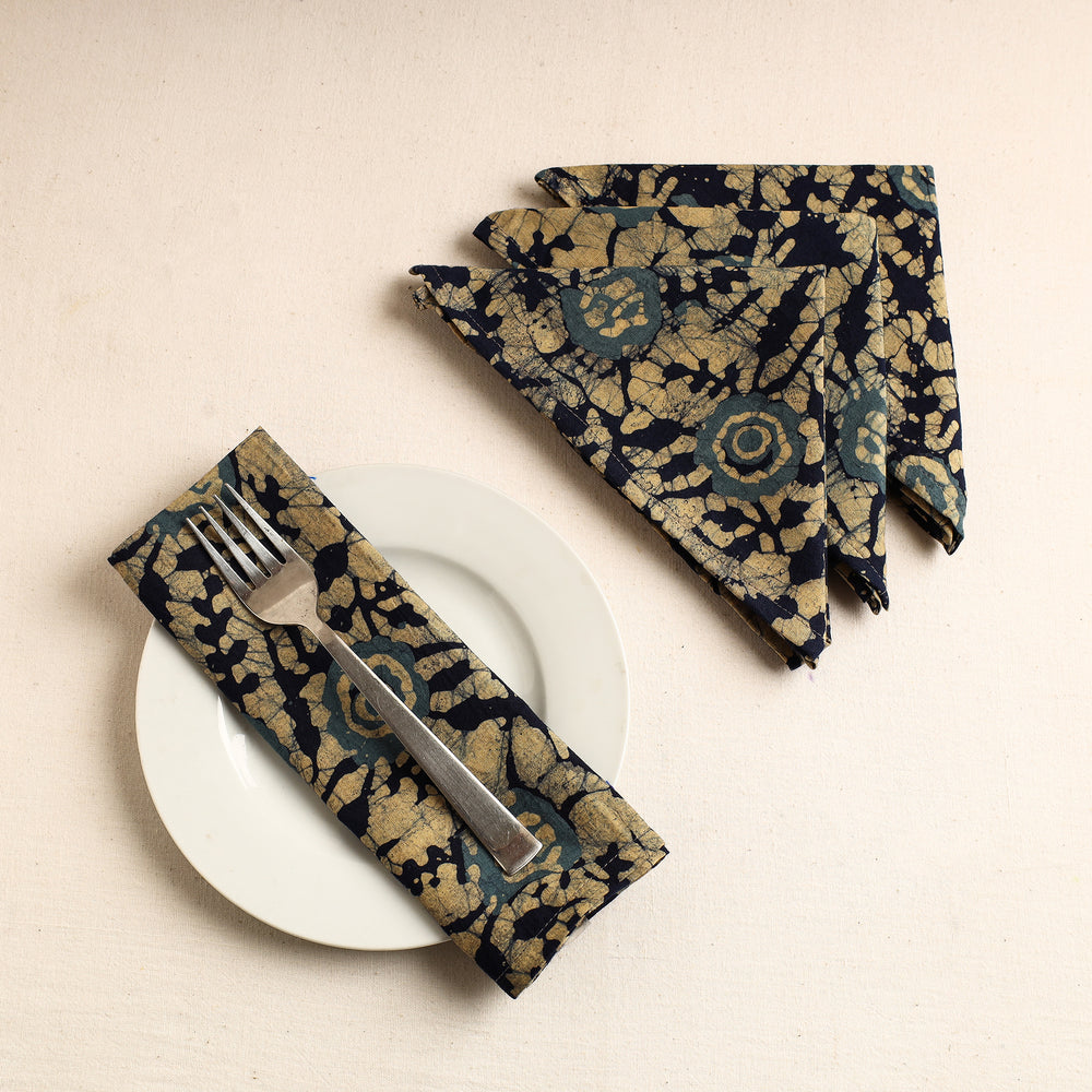 batik table napkins