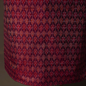 Handloom Sico Pochampally Ikat 2pc Unstitched Dress Material Kurta Set 09