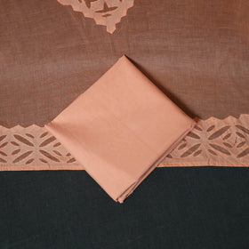 Barmer Applique Cutwork Cotton 3pc Unstitched Dress Material Suit Set 05