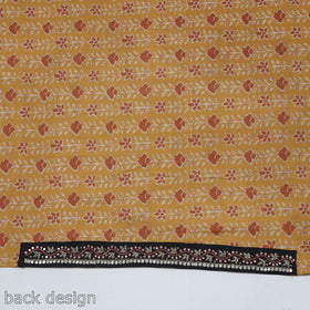 Buy Zardozi Hand Embroidered Kalamkari Cotton Blouse Piece Online at iTokri.com