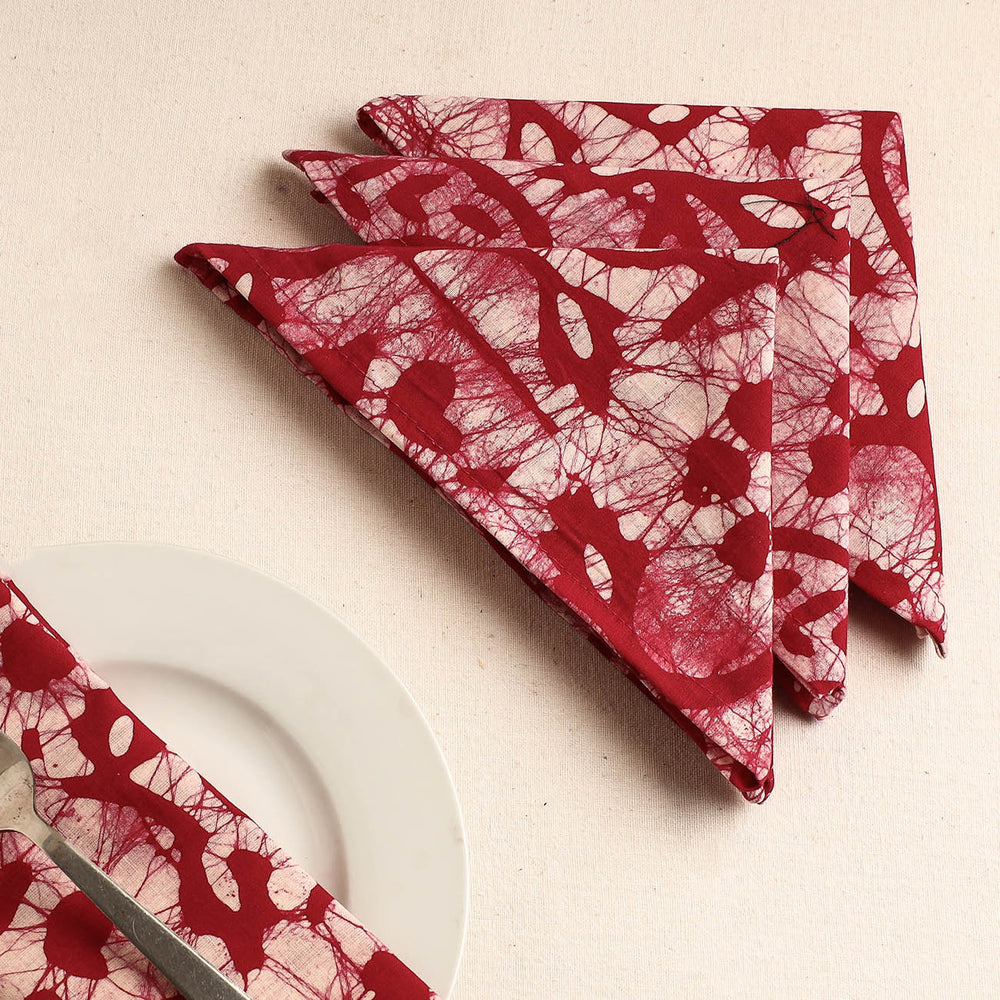 batik table napkins