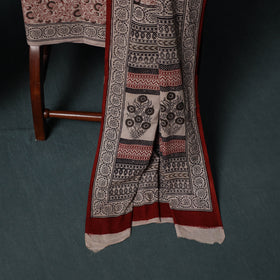 Bagh Hand Block Print Cotton 3pc Unstitched Dress Material Suit Set 12