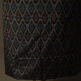 Handloom Sico Pochampally Ikat 2pc Unstitched Dress Material Kurta Set 11