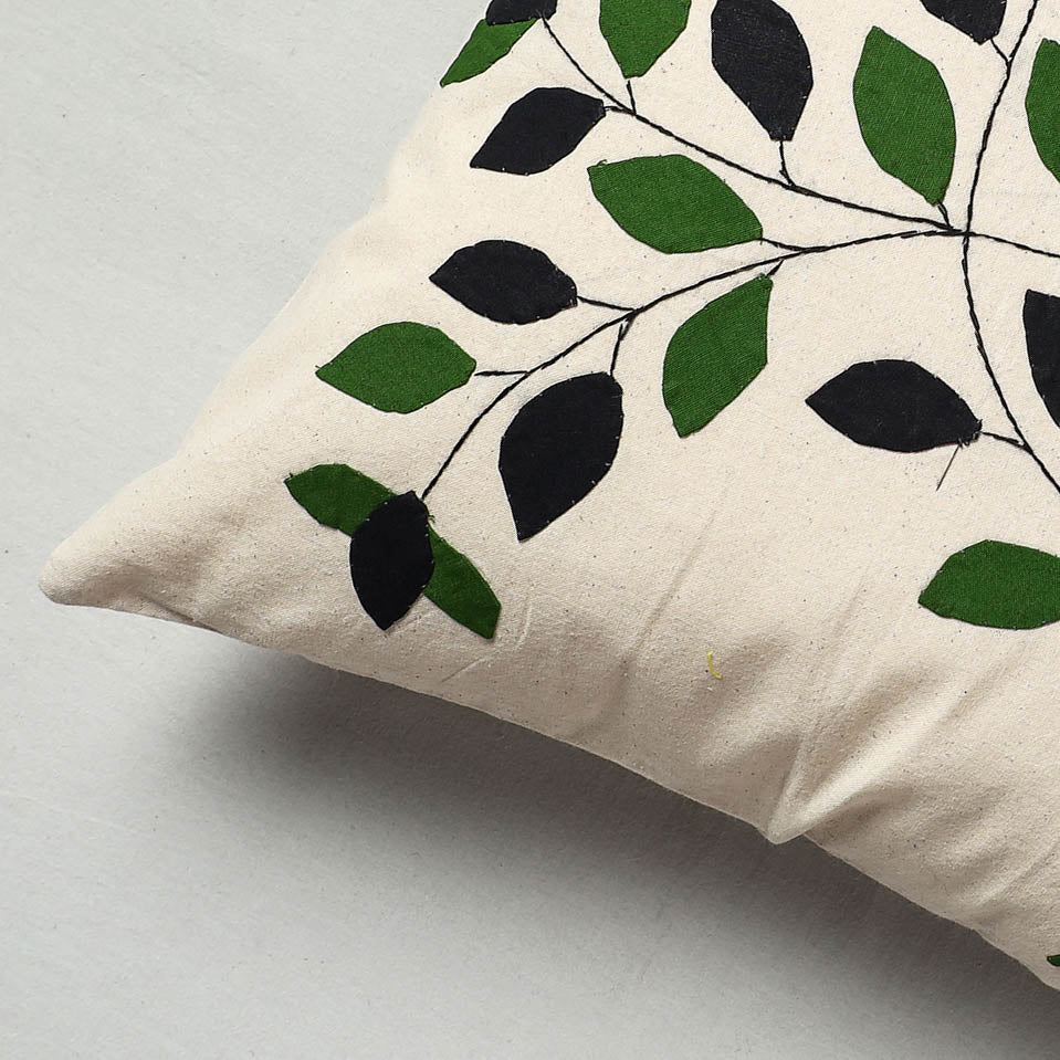 Applique Work Cushion Cover