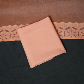 Peich - Barmer Applique Cutwork Cotton 3pc Unstitched Dress Material Suit Set 08