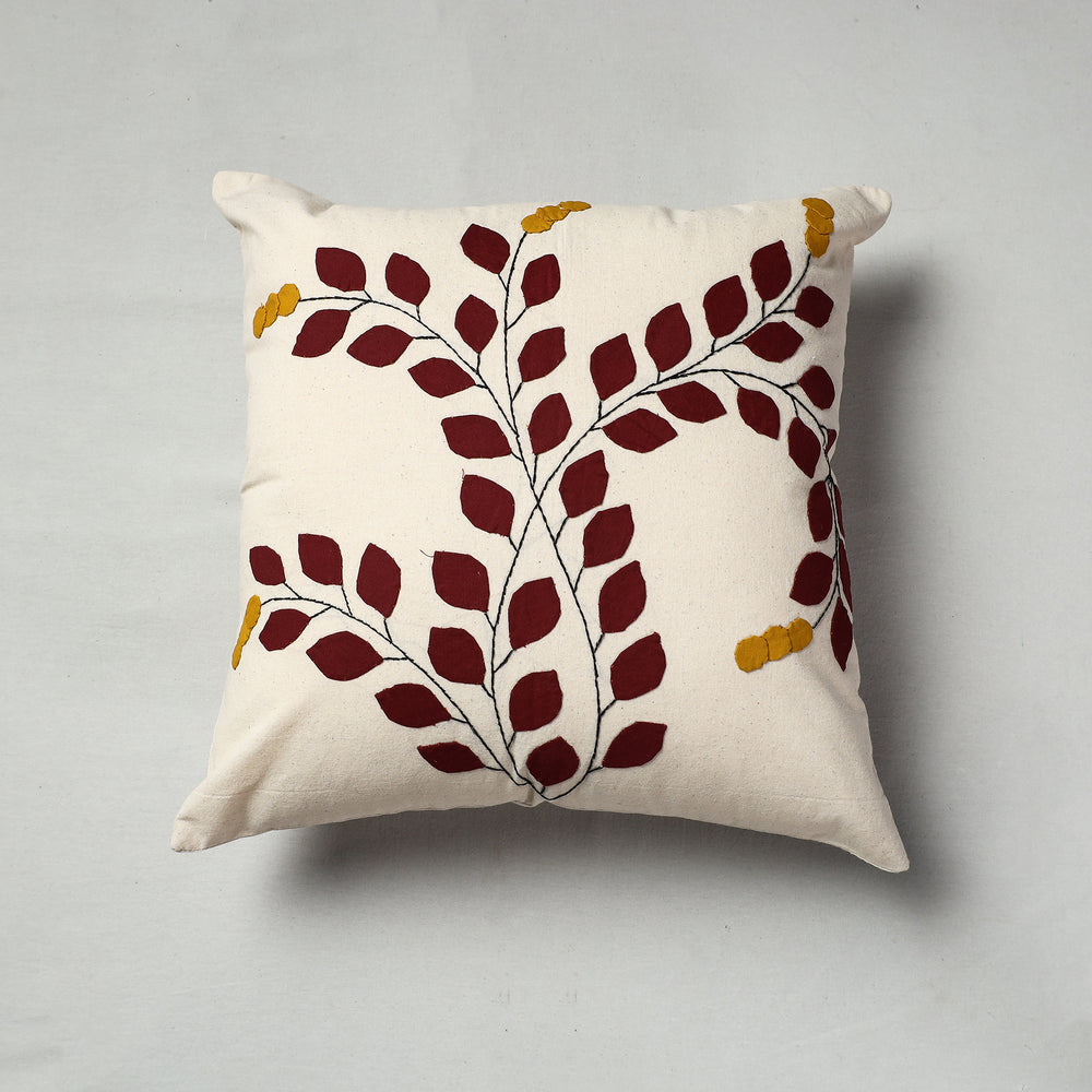 Applique Work Cushion Cover