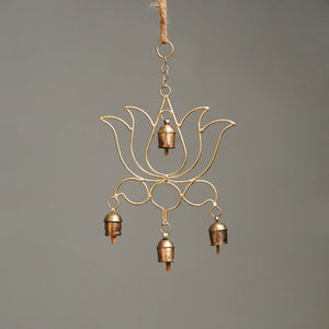  Buy Kutch Decorative Copper Coated Bell Wind Chimes 