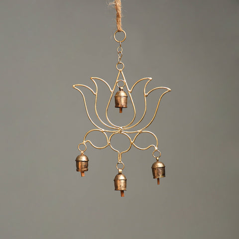 Buy Kutch Decorative Copper Coated Bell Wind Chimes 