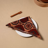 Floral Sanganeri Block Print Cotton Table Napkin 11