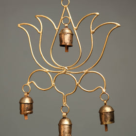  Buy Kutch Decorative Copper Coated Bell Wind Chimes 