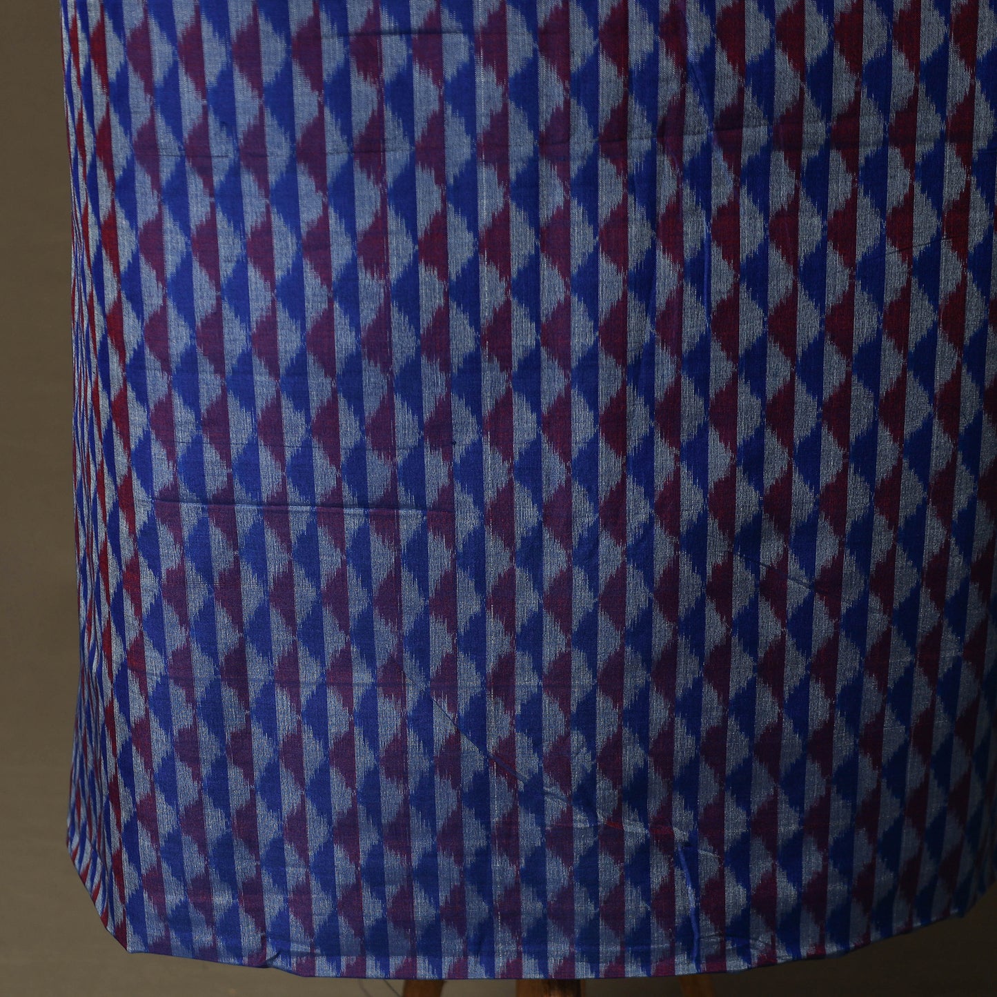 Handloom Sico Pochampally Ikat 2pc Unstitched Dress Material Kurta Set 15