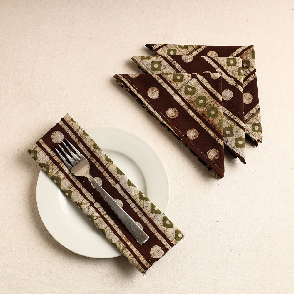 batik table napkin