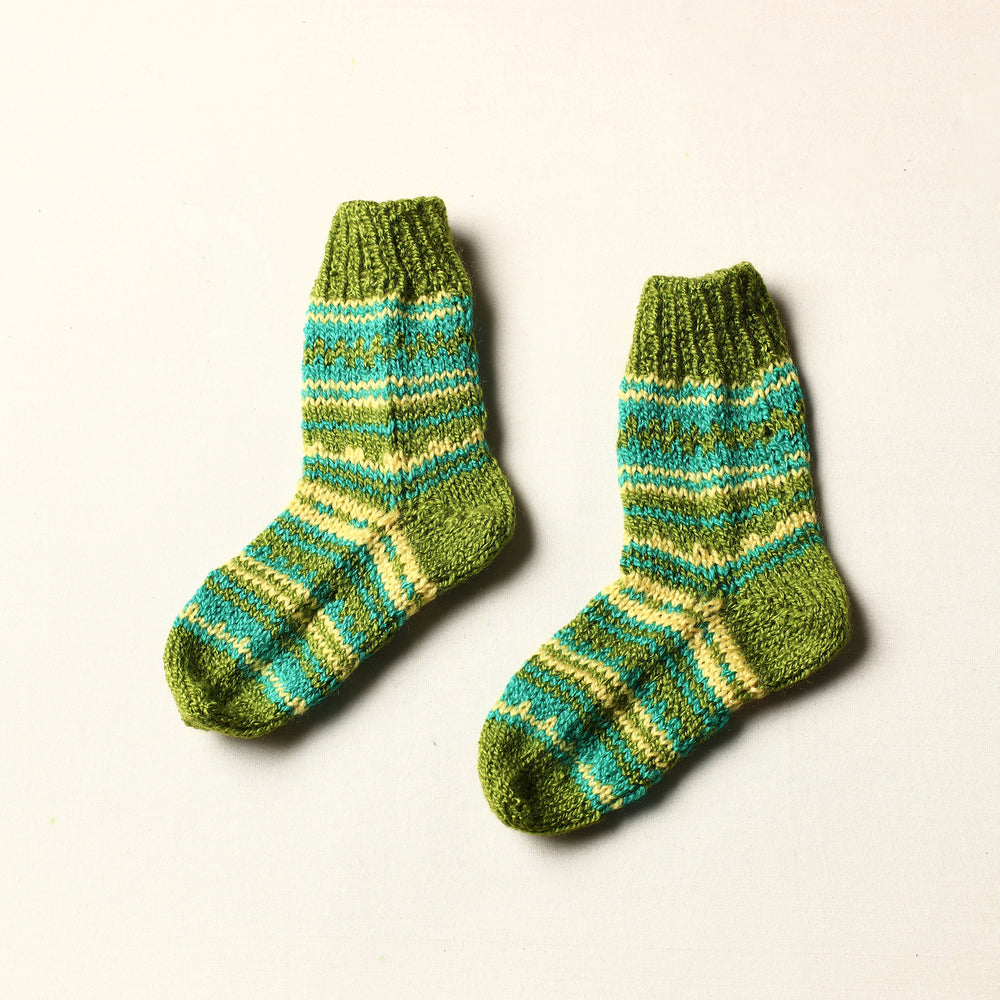 hand knitted woolen socks