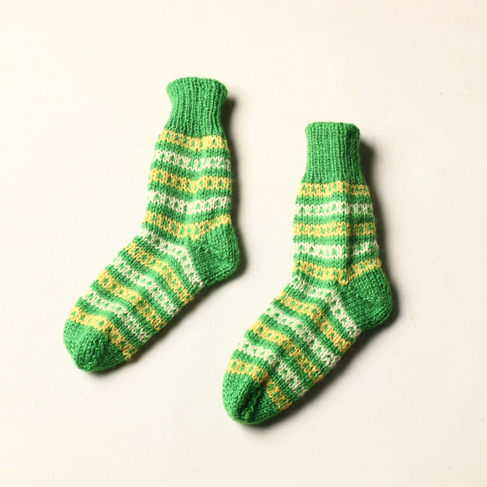 hand knitted woolen socks