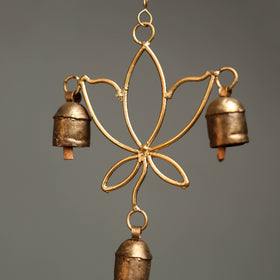  Buy Kutch Decorative Copper Coated Bell Wind Chimes 