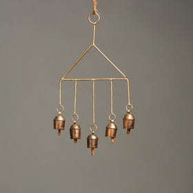  Buy Kutch Decorative Copper Coated Bell Wind Chimes 