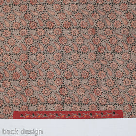 Buy Zardozi Hand Embroidered Kalamkari Cotton Blouse Piece Online at iTokri.com