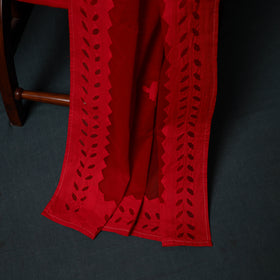 Barmer Applique Cutwork Cotton 3pc Unstitched Dress Material Suit Set 13