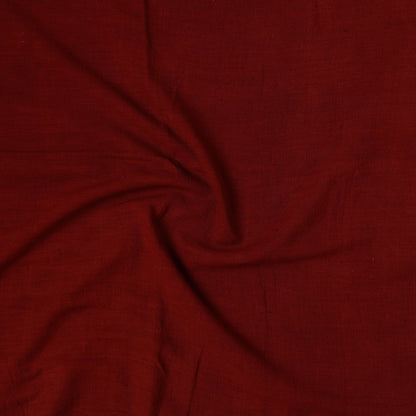 Maroon - Organic Kala Cotton Handloom Precut Fabric