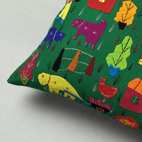 Applique Work Cushion Cover