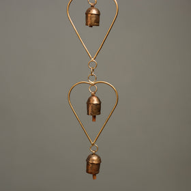  Buy Kutch Decorative Copper Coated Bell Wind Chimes 