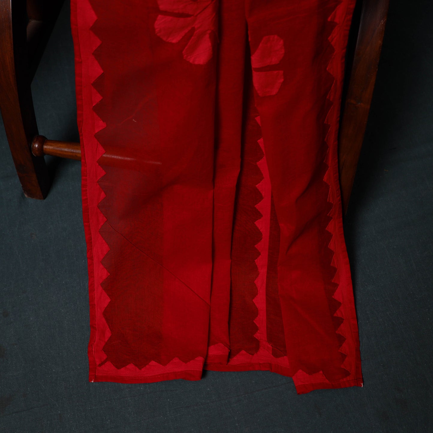 Barmer Applique Cutwork Cotton 3pc Unstitched Dress Material Suit Set 14