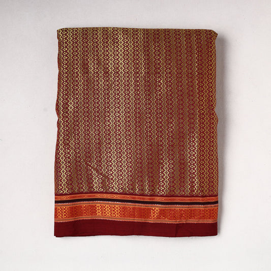 Brown - Karnataka Khun Mercerized Cotton Fabric