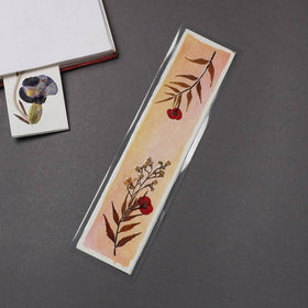 Buy Flower Art Handmade Paper Bookmark 