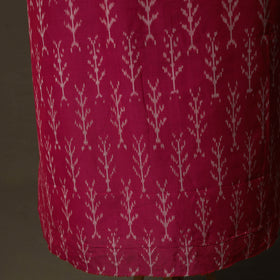 Handloom Cotton Pochampally Ikat 2pc Unstitched Dress Material Kurta Set 23