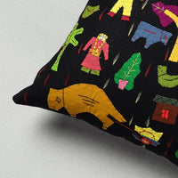 Applique Work Cushion Cover