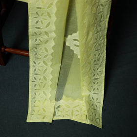 Barmer Applique Cutwork Cotton 3pc Unstitched Dress Material Suit Set 15