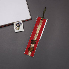 Buy Leaves Art Handmade Paper Bookmark 