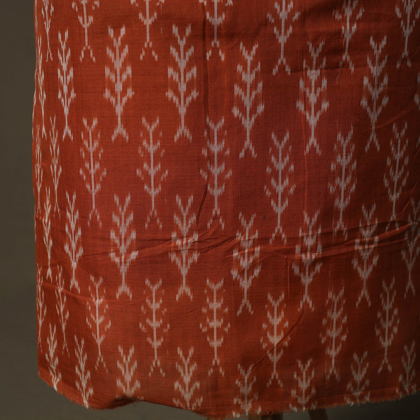 Handloom Cotton Pochampally Ikat 2pc Unstitched Dress Material Kurta Set 25