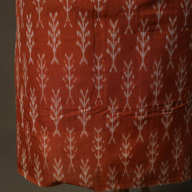 Handloom Cotton Pochampally Ikat 2pc Unstitched Dress Material Kurta Set 25