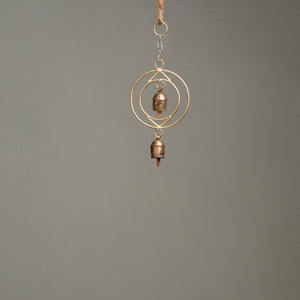  Buy Kutch Decorative Copper Coated Bell Wind Chimes 