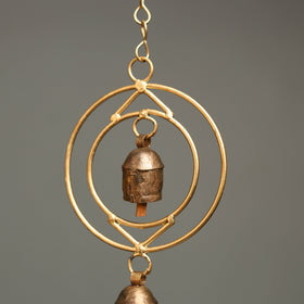  Buy Kutch Decorative Copper Coated Bell Wind Chimes 
