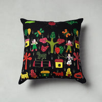 Applique Work Cushion Cover