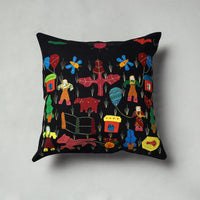 Applique Work Cushion Cover