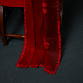 Barmer Applique Cutwork Cotton 3pc Unstitched Dress Material Suit Set 18