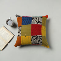 Multicolor - Handcrafted Patchwork Cushion Cover 42