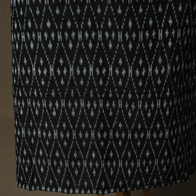 Handloom Mercerised Cotton Pochampally Ikat 2pc Unstitched Dress Material Kurta Set 29