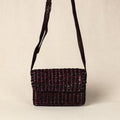 Brown Handmade Organic Water Hyacinth Sling Bag