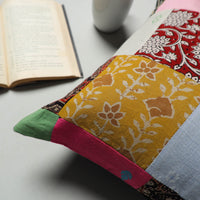 Multicolor - Handcrafted Patchwork Cushion Cover 46