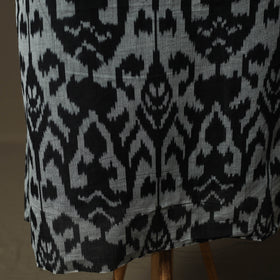 Handloom Mercerised Cotton Pochampally Ikat 2pc Unstitched Dress Material Kurta Set 31