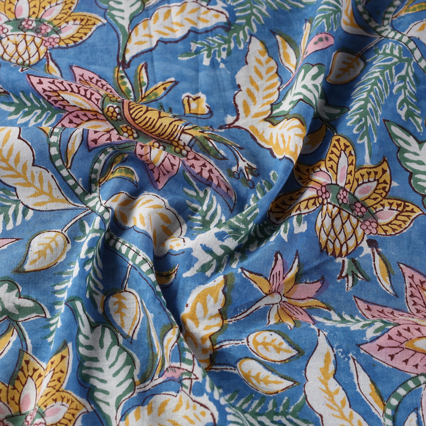 Sanganeri Fabric