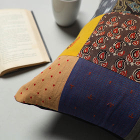 Multicolor - handcrafted patchwork cushion cover 47