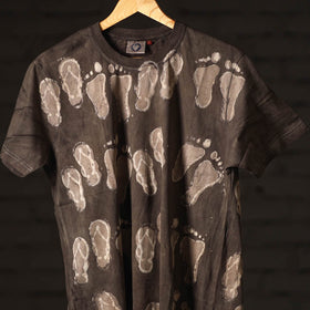Buy Bindaas Block Art Printed Cotton Round Neck T-shirt Online at iTokri.com