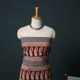 Bagh Hand Block Print Cotton 3pc Unstitched Dress Material Suit Set 31