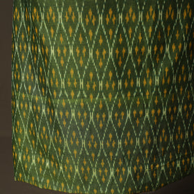 Handloom Mercerised Cotton Pochampally Ikat 2pc Unstitched Dress Material Kurta Set 32