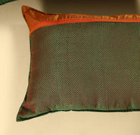 Green - Khun Weave Cotton Pillow Covers (Set of 2)